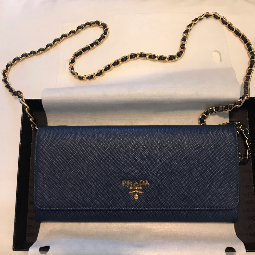 [SOLD] Sabbatical Sale! Prada wallet on chain
